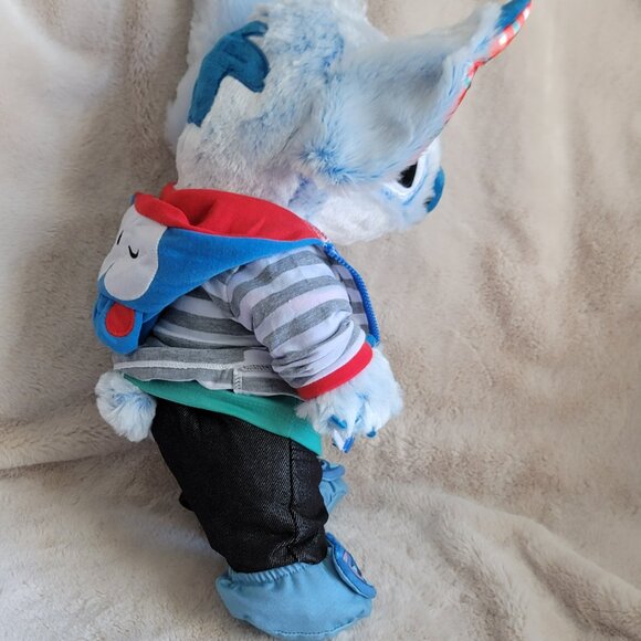 Build A Bear Disney Snowflake Fun Stitch Sound Clothing Slippers Jacket  RARE - Picture 6 of 10